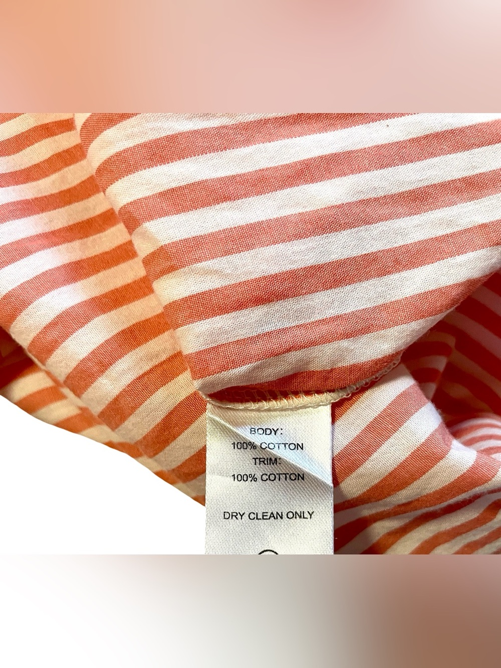 Birds of Paradis By Trovata Brett Striped Blouse Medium NWOT - Picture 5 of 6